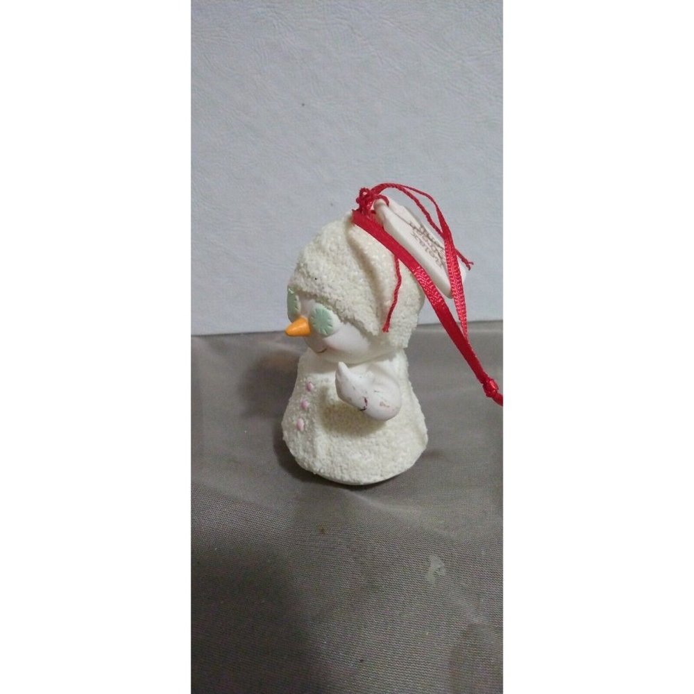 Departmet 56 Snowbabies Celebration SMILING SNOWMAN Ornament